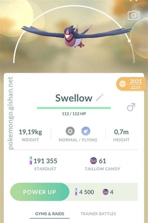 swellow pokemon go|150 original pokemon list.